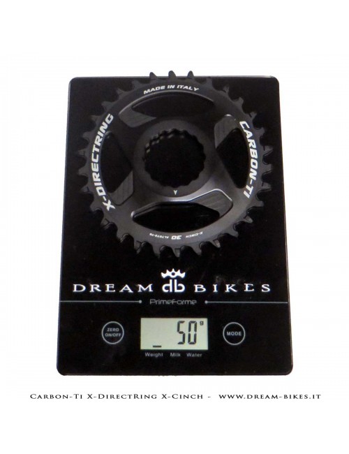 Carbon-Ti X-DirectRing X-Cinch Monocorona in Alluminio