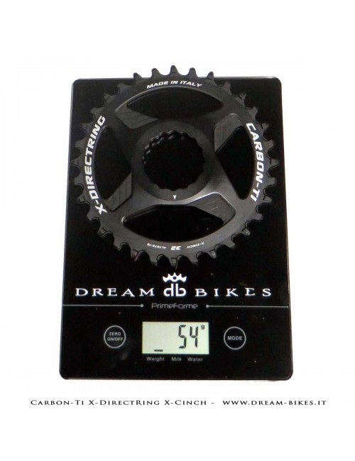 Carbon-Ti X-DirectRing X-Cinch Monocorona in Alluminio