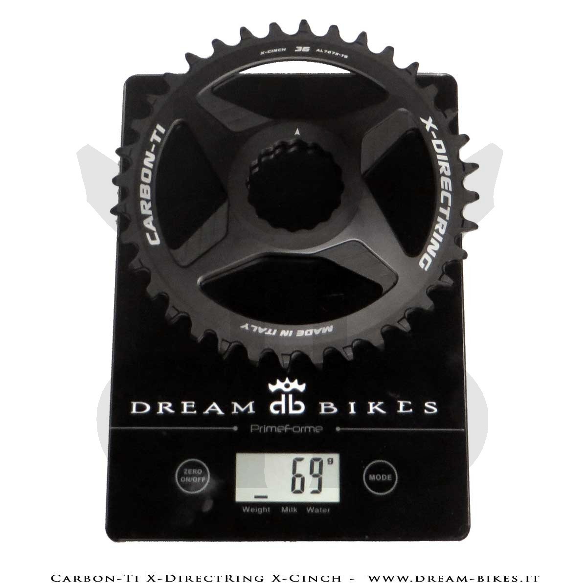 Carbon-Ti X-DirectRing X-Cinch Aluminium Monoring