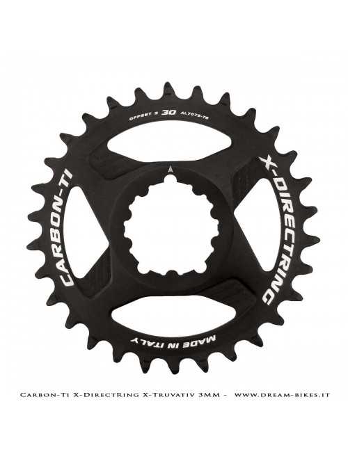 Carbon-Ti X-DirectRing X-Truvativ 3 mm Offset Aluminium Monoring
