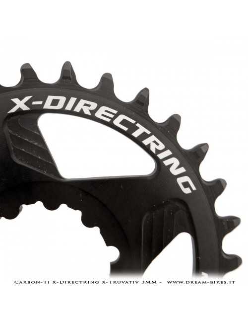 Carbon-Ti X-DirectRing X-Truvativ 3 mm Offset Aluminium Monoring