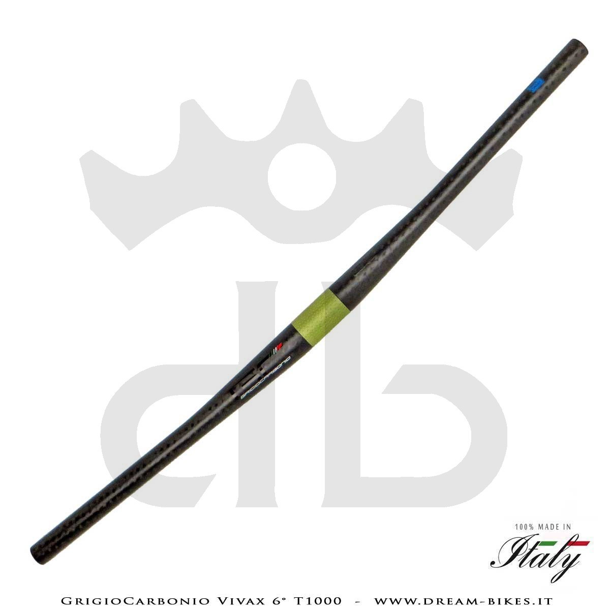 GrigioCarbonio Vivax 6° T1000 12K Ultralight Carbon Flatbar