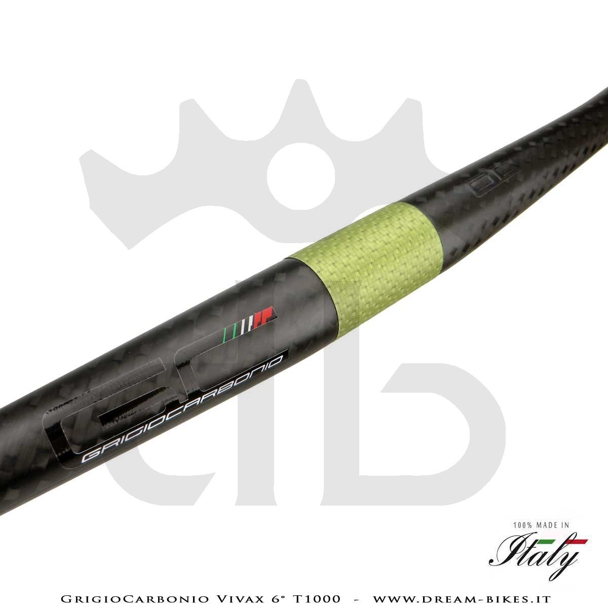 GrigioCarbonio Vivax 6° T1000 12K Ultralight Carbon Flatbar