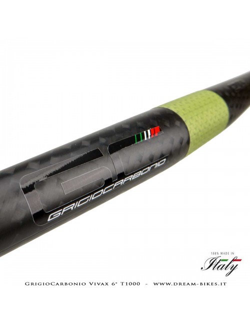 GrigioCarbonio Vivax 6° T1000 12K Ultralight Carbon Flatbar
