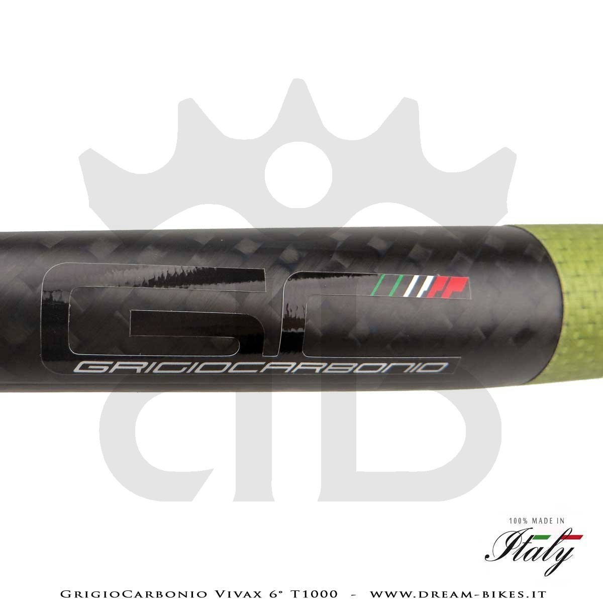 GrigioCarbonio Vivax 6° T1000 12K Ultralight Carbon Flatbar