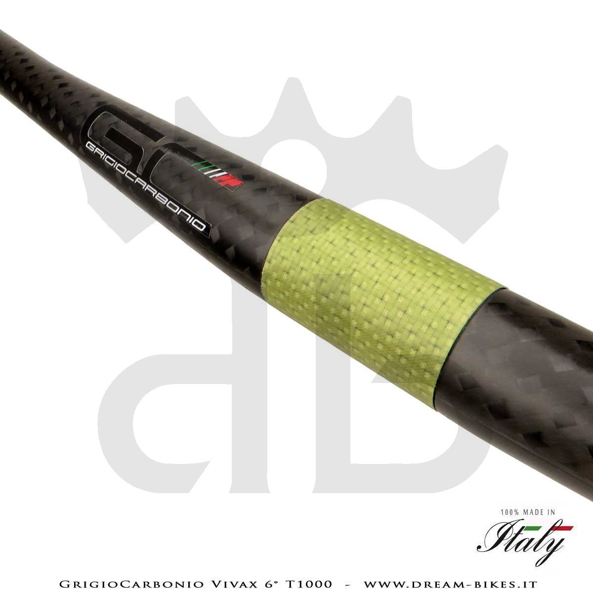 GrigioCarbonio Vivax 6° T1000 12K Ultralight Carbon Flatbar