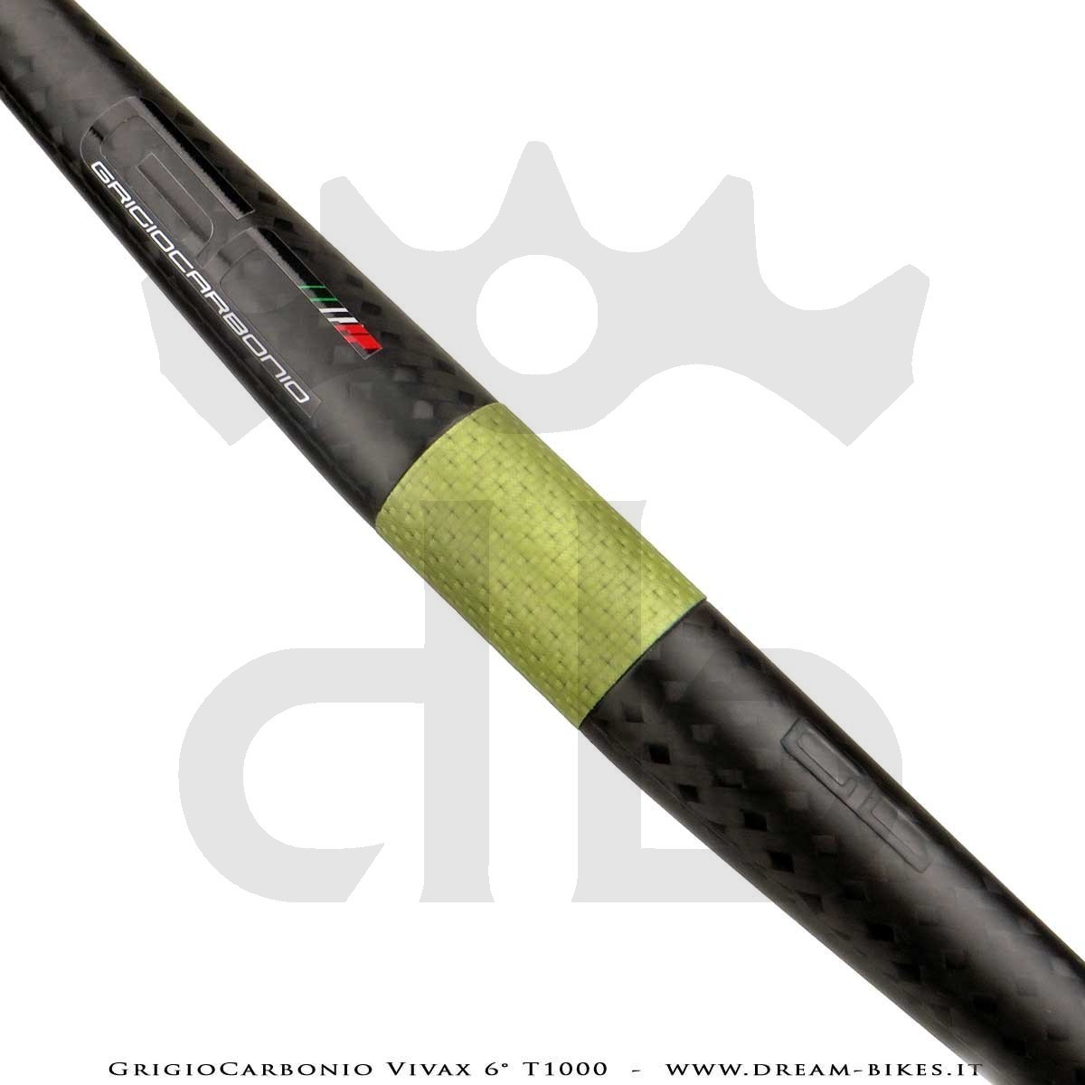 GrigioCarbonio Vivax 6° T1000 12K Ultralight Carbon Flatbar