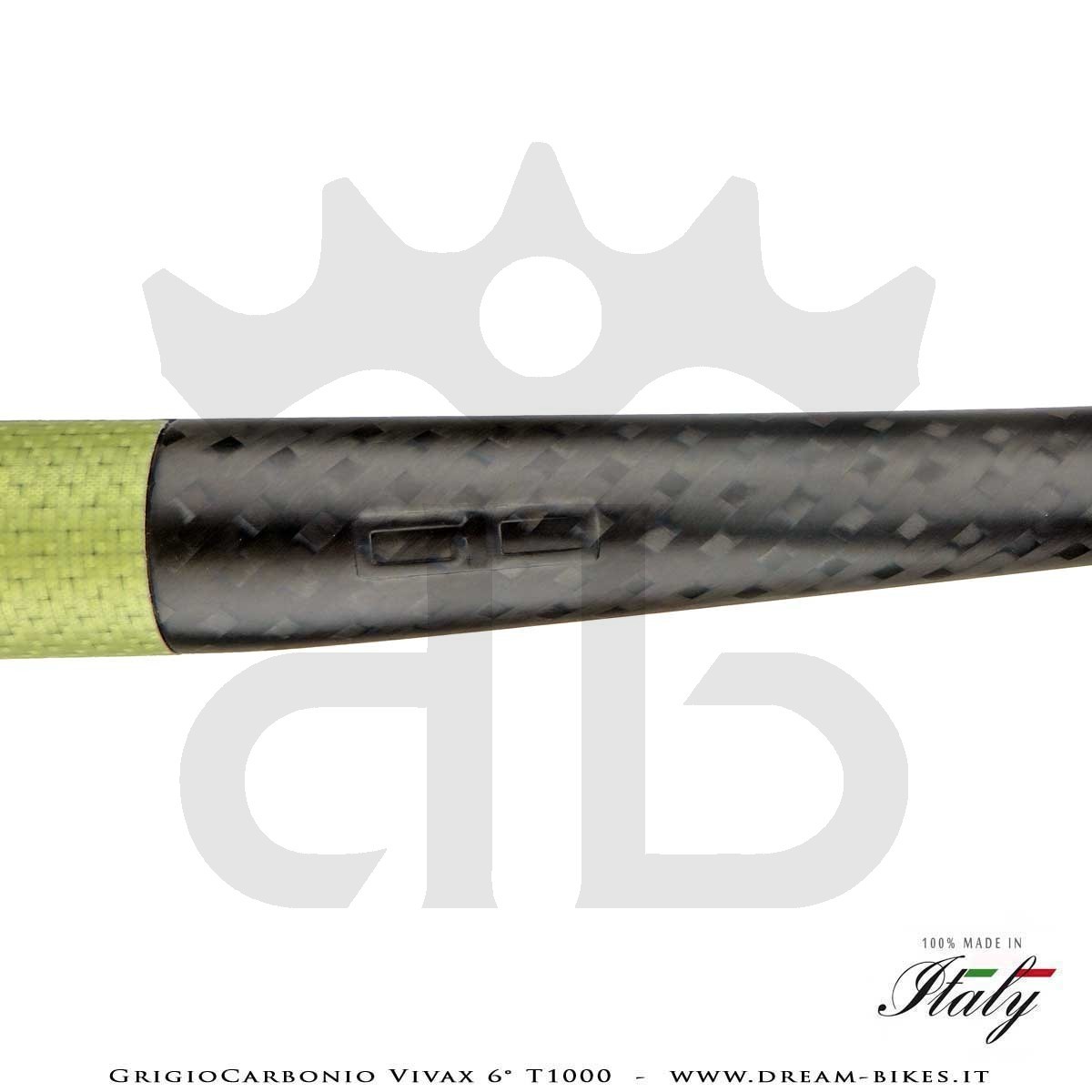 GrigioCarbonio Vivax 6° T1000 12K Ultralight Carbon Flatbar