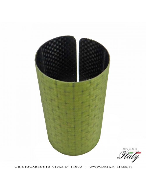 GrigioCarbonio Vivax Flat 6° T1000 12K Curva Manubrio Carbon Ultraleggera