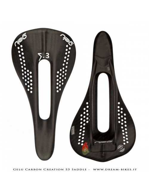 Gelu Carbon Creation S3 Full Carbon Ultralight Saddle 45 gr.