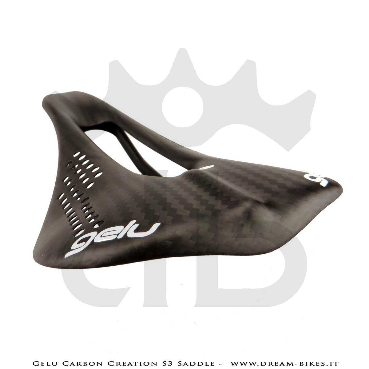 Gelu Carbon Creation S3 Full Carbon Ultralight Saddle 45 gr.