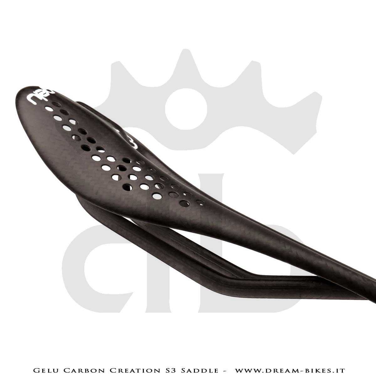 Gelu Carbon Creation S3 Full Carbon Ultralight Saddle 45 gr.