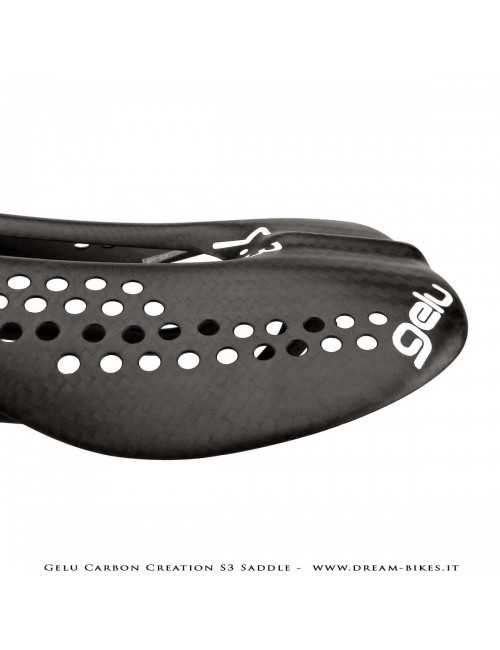 Gelu Carbon Creation S3 Full Carbon Ultralight Saddle 45 gr.