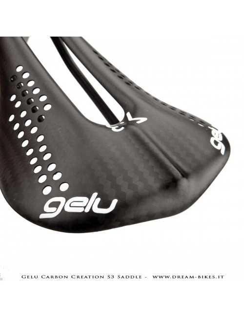 Gelu Carbon Creation S3 Full Carbon Ultralight Saddle 45 gr.