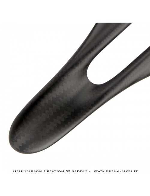 Gelu Carbon Creation S3 Full Carbon Ultralight Saddle 45 gr.