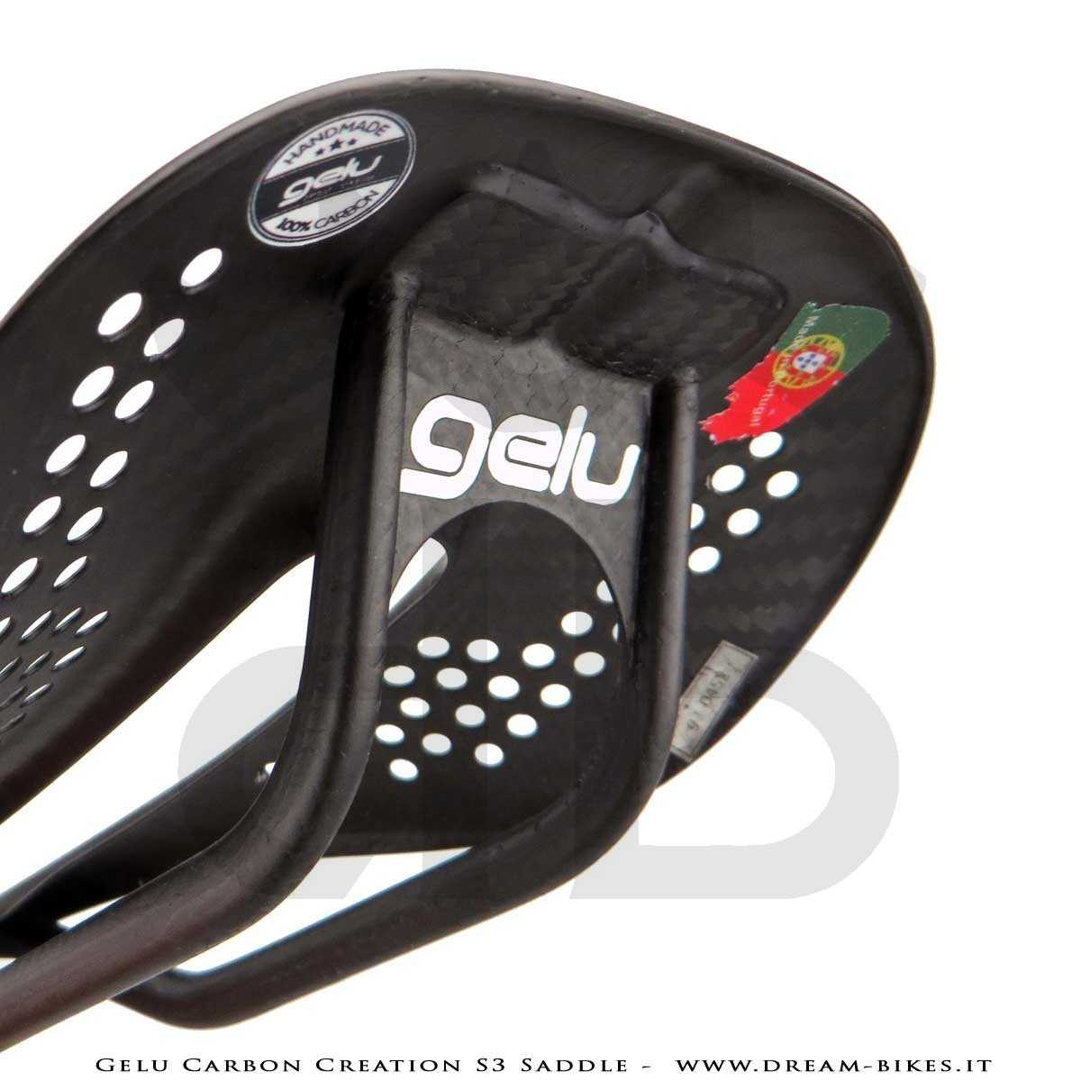 Gelu Carbon Creation S3 Full Carbon Ultralight Saddle 45 gr.