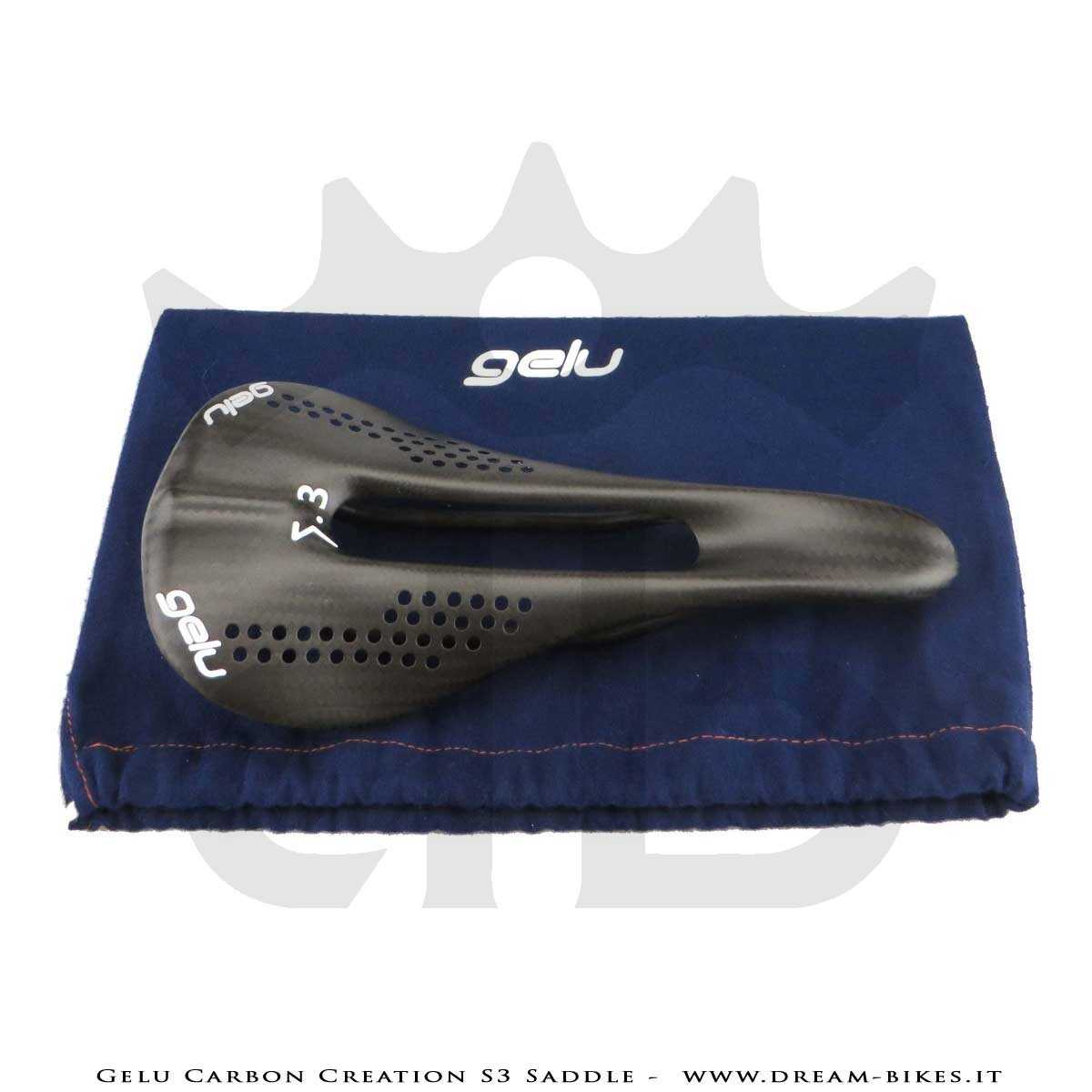 Gelu Carbon Creation S3 Full Carbon Ultralight Saddle 45 gr.