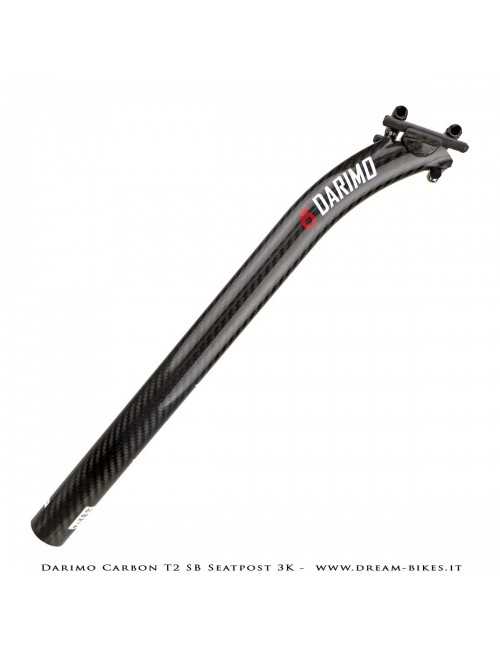 Darimo Carbon T2 SB Reggisella Arretrato Ultraleggero -25 mm