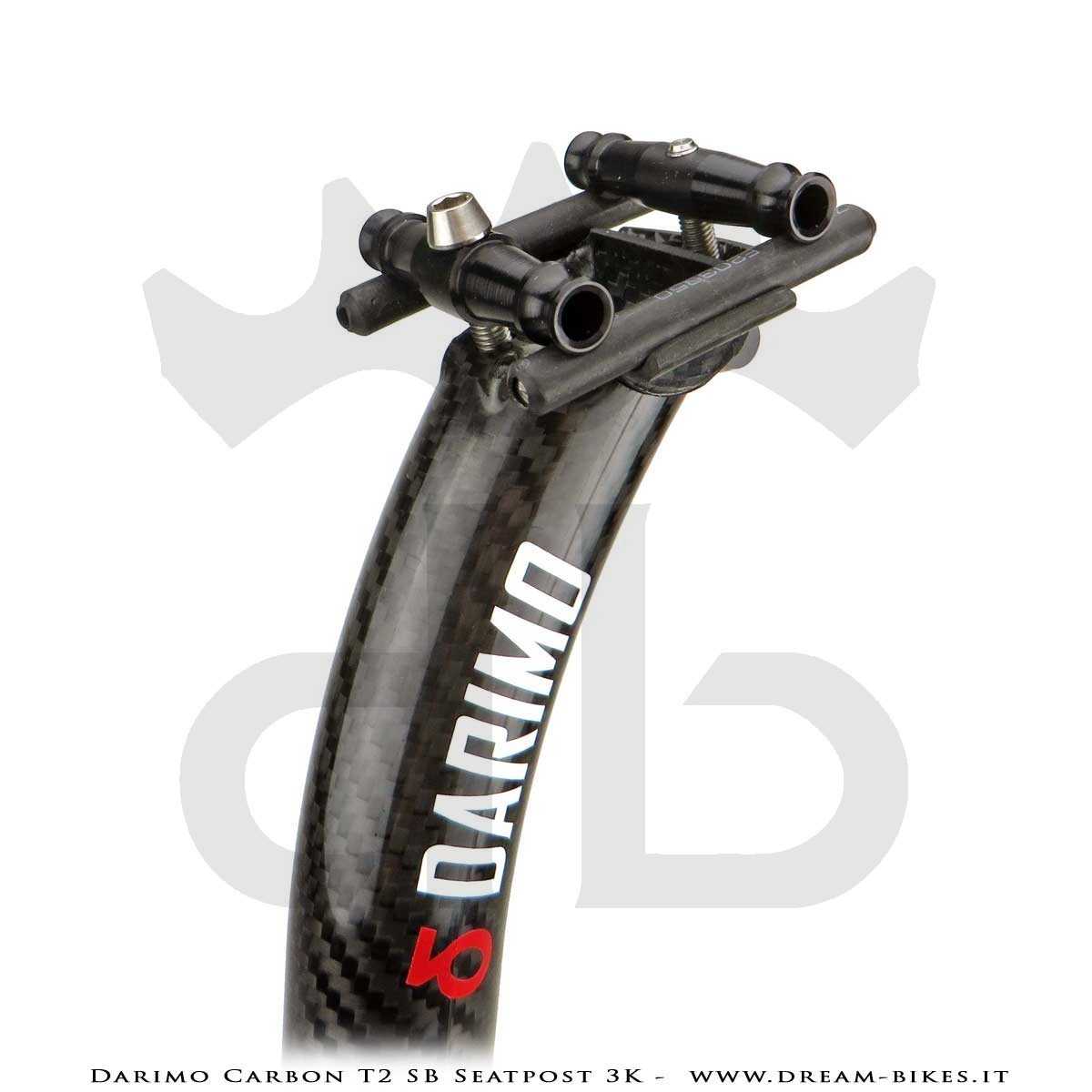 Darimo Carbon T2 SB Reggisella Arretrato Ultraleggero -25 mm