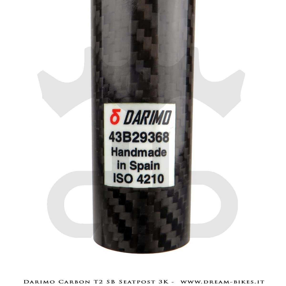 Darimo Carbon T2 SB Ultralight Seatpost With 25 mm Offset