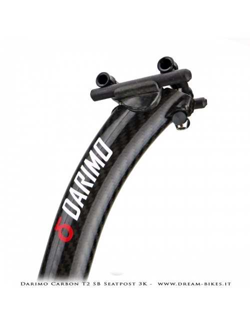 Darimo Carbon T2 SB Reggisella Arretrato Ultraleggero -25 mm