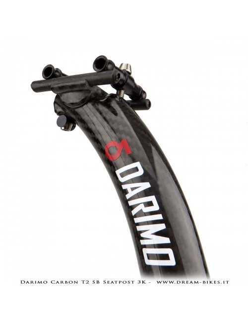 Darimo Carbon T2 SB Reggisella Arretrato Ultraleggero -25 mm