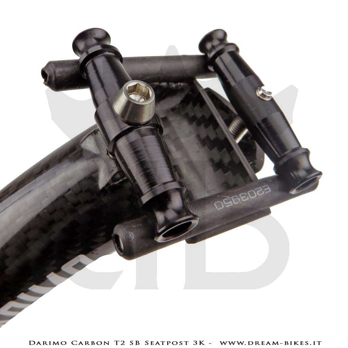 Darimo Carbon T2 SB Ultralight Seatpost With 25 mm Offset