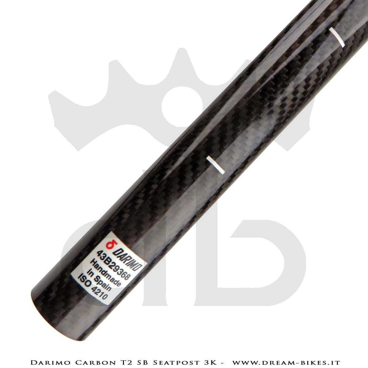 Darimo Carbon T2 SB Ultralight Seatpost With 25 mm Offset