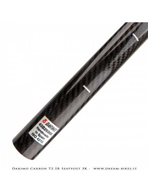 Darimo Carbon T2 SB Ultralight Seatpost With 25 mm Offset