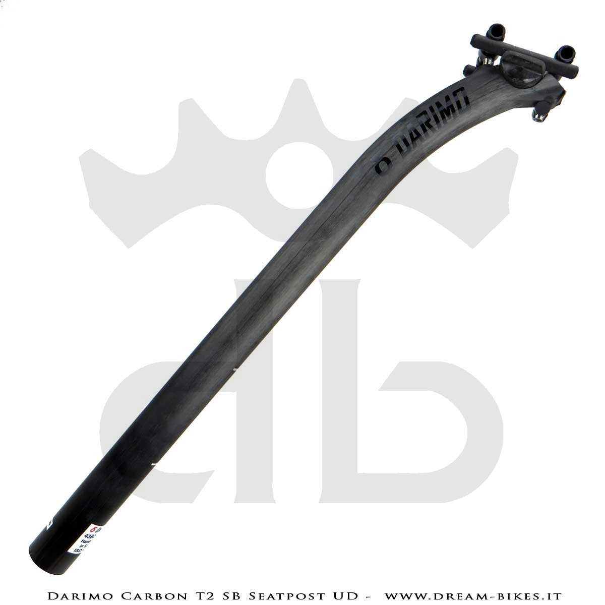 Darimo Carbon T2 SB Reggisella Arretrato Ultraleggero -25 mm