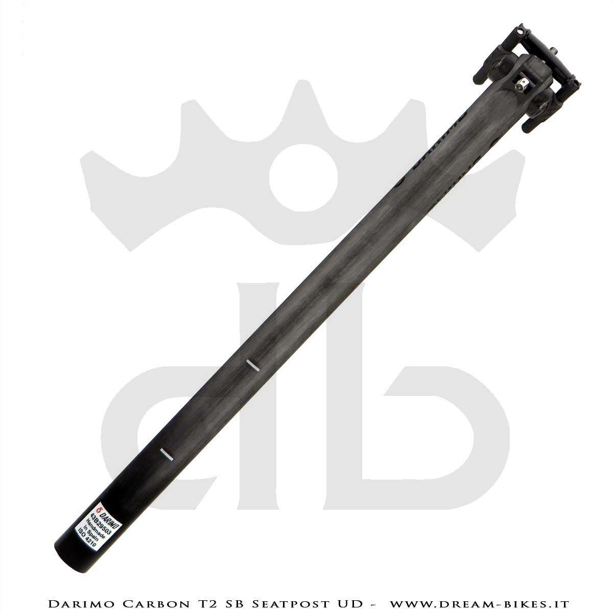 Darimo Carbon T2 SB Ultralight Seatpost With 25 mm Offset