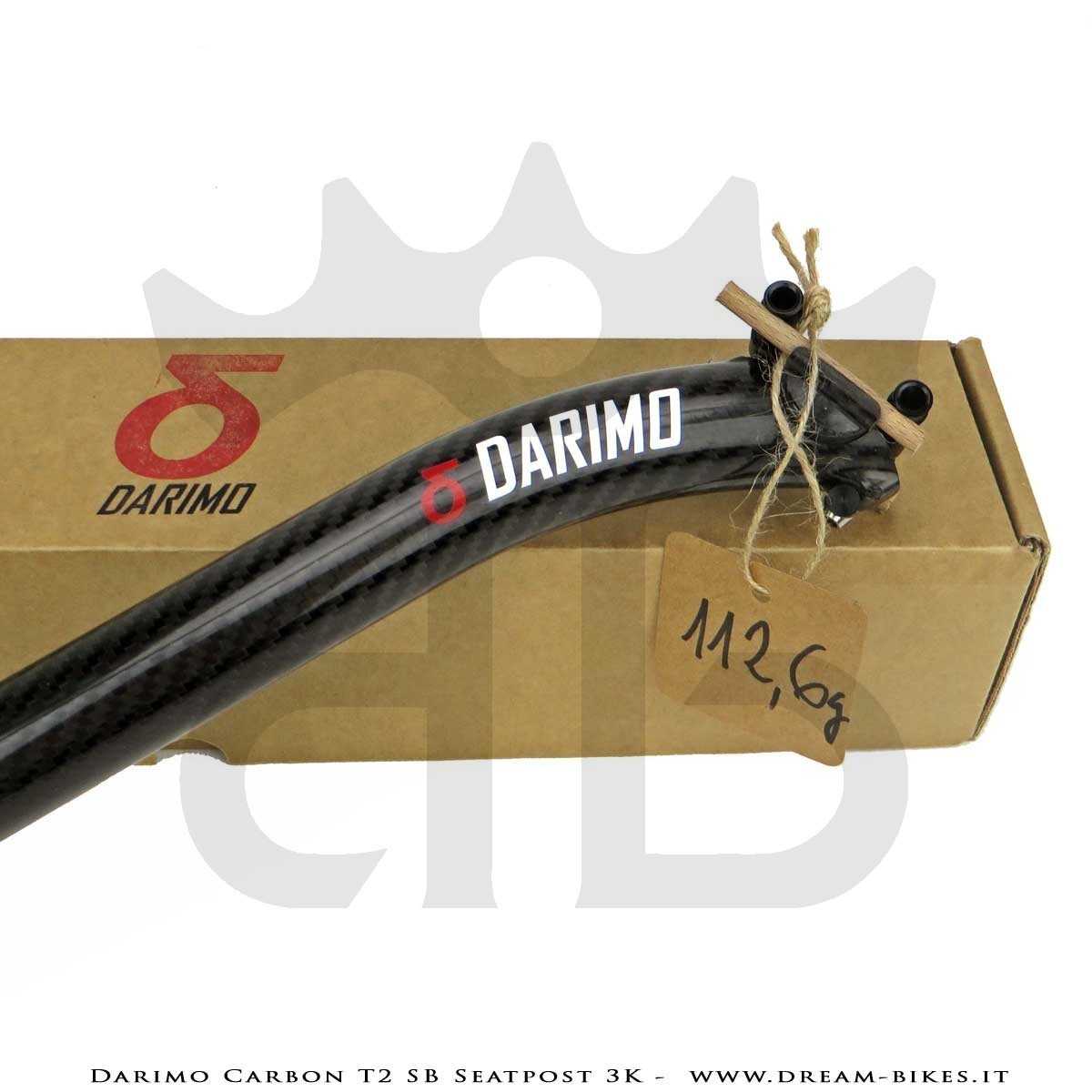 Darimo Carbon T2 SB Ultralight Seatpost With 25 mm Offset