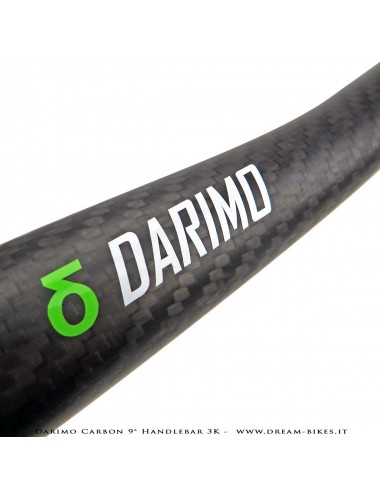 Darimo Carbon Curva Manubrio Flat 9° Ultraleggera da 79 gr.