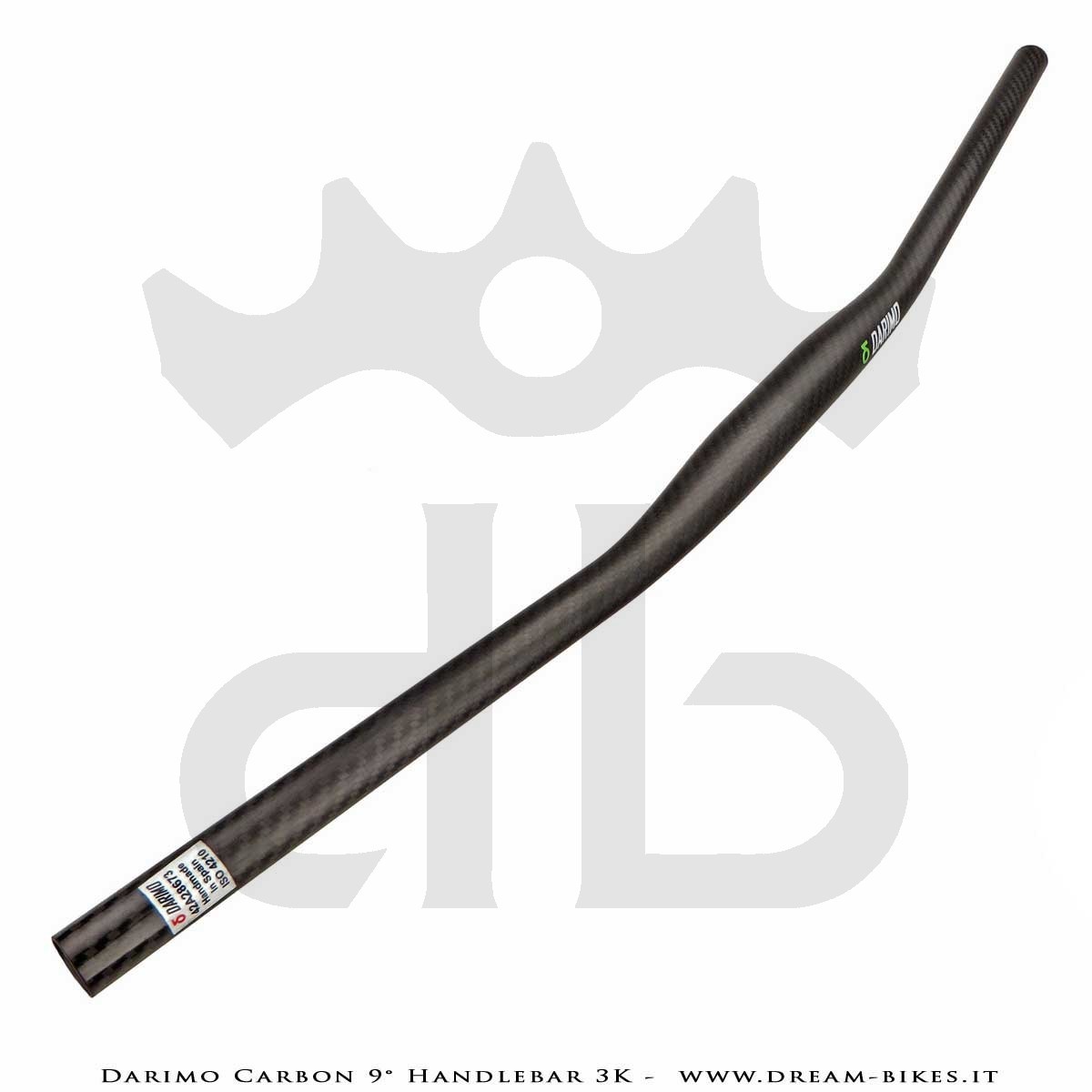 Darimo Carbon 9° Ultralight Flatbar From 79 gr.