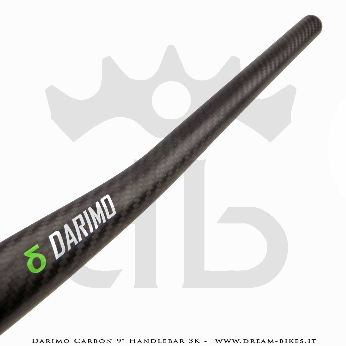 Darimo Carbon Curva Manubrio Flat 9° Ultraleggera da 79 gr.