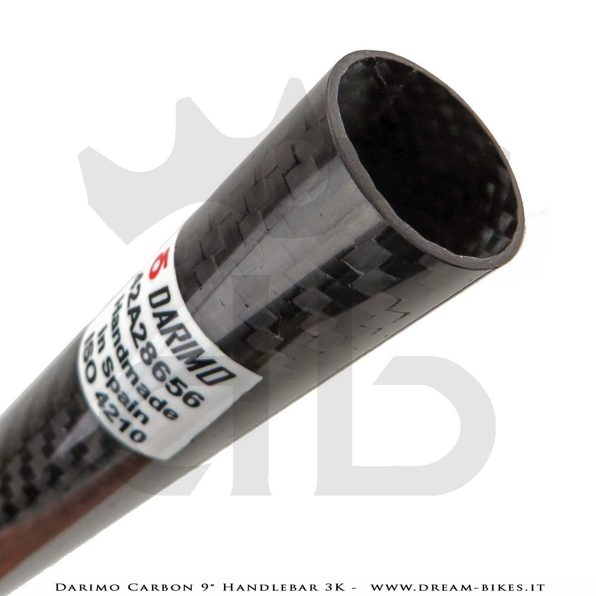 Darimo Carbon Curva Manubrio Flat 9° Ultraleggera da 79 gr.