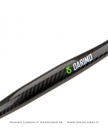 Darimo Carbon Curva Manubrio Flat 6° Ultraleggera da 79 gr.