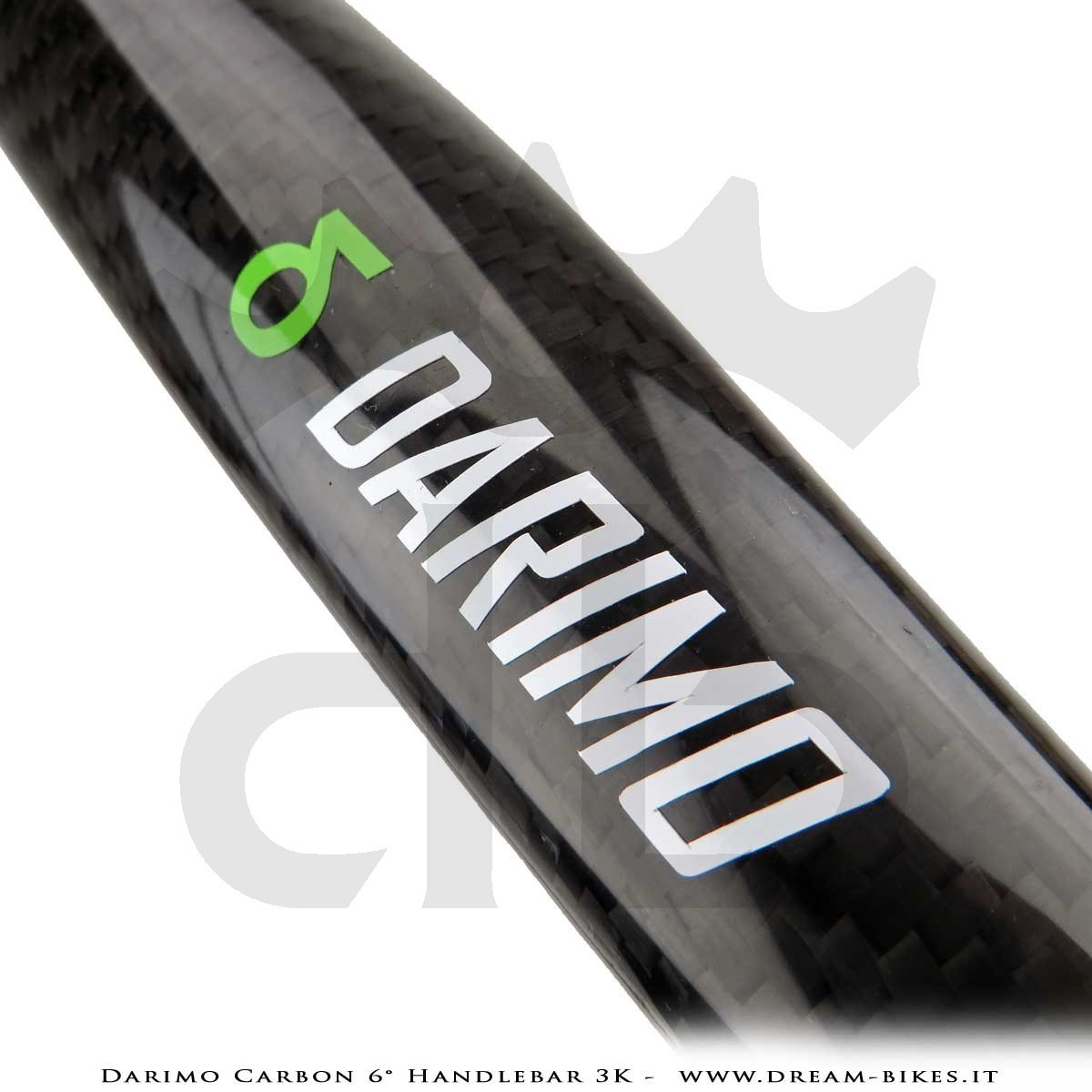 Darimo Carbon Curva Manubrio Flat 6° Ultraleggera da 79 gr.
