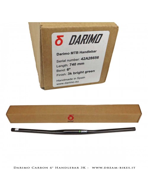 Darimo Carbon 6° Ultralight Flatbar From 79 gr.
