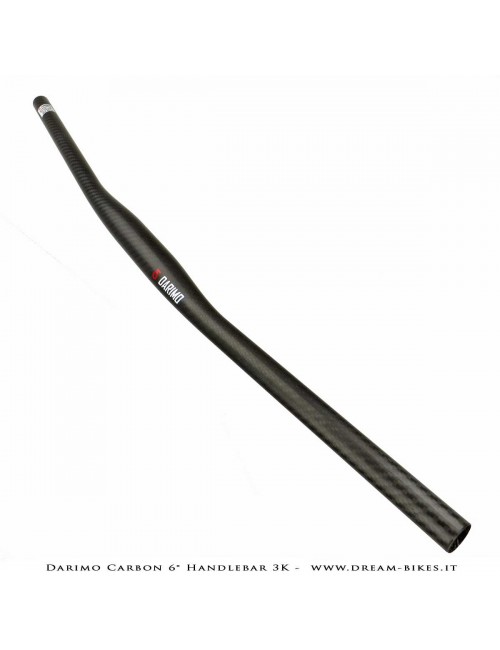 Darimo Carbon Curva Manubrio Flat 6° Ultraleggera da 79 gr.