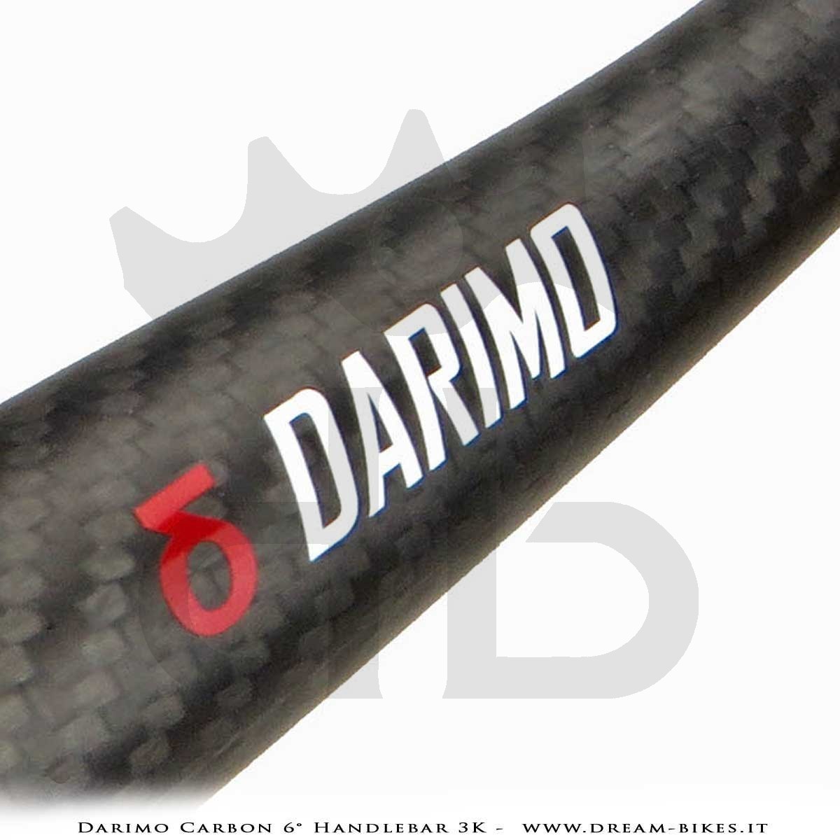 Darimo Carbon Curva Manubrio Flat 6° Ultraleggera da 79 gr.