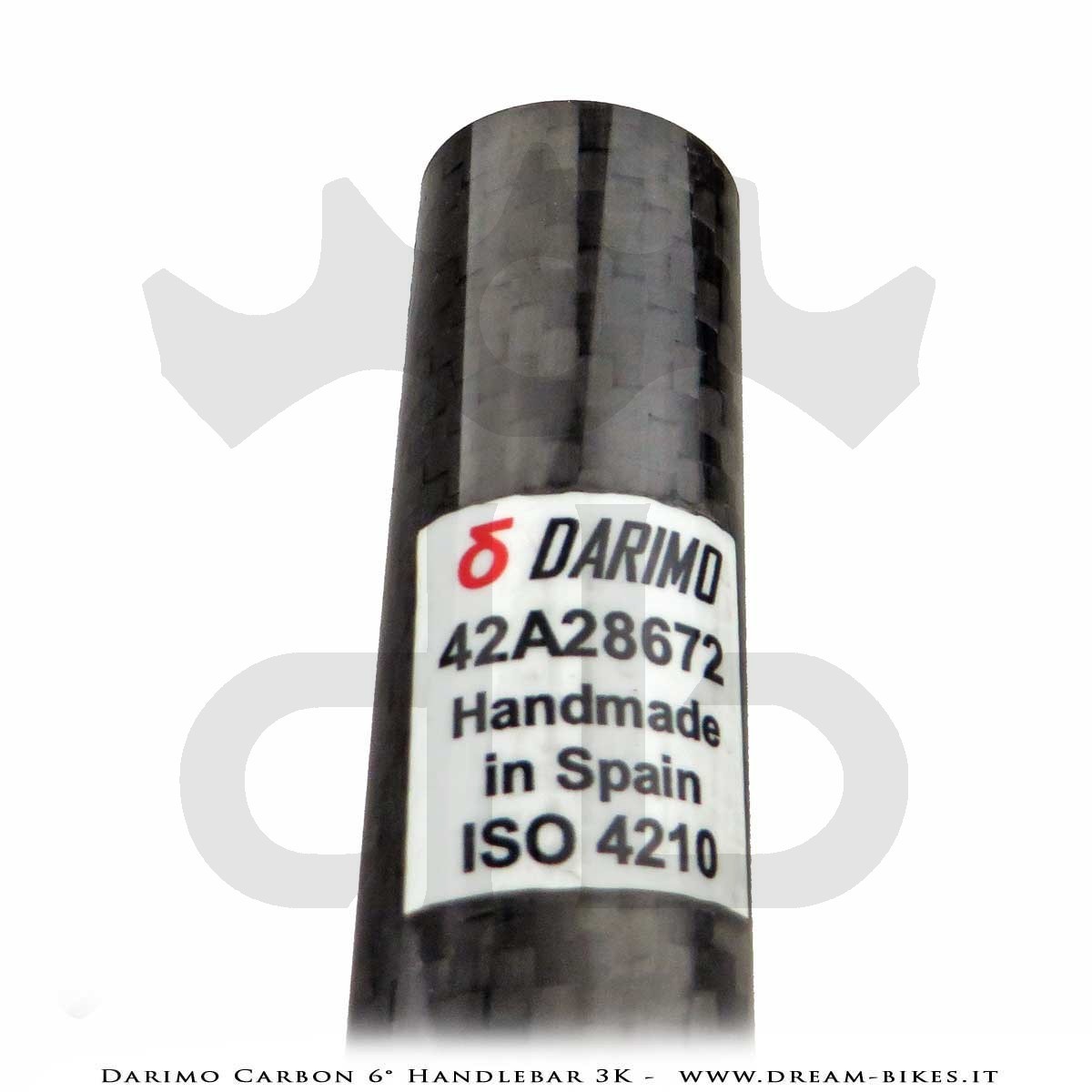 Darimo Carbon Curva Manubrio Flat 6° Ultraleggera da 79 gr.