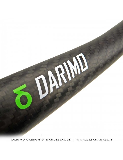 Darimo Carbon Curva Manubrio Flat 6° Ultraleggera da 79 gr.
