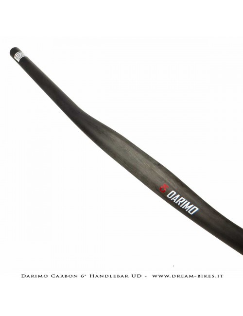 Darimo Carbon Curva Manubrio Flat 6° Ultraleggera da 79 gr.
