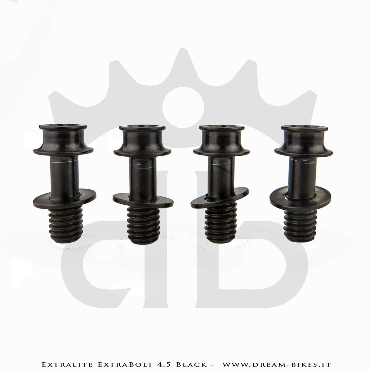 Extralite ExtraBolt 4.5 Viti Pinze Freno Titanio Nere
