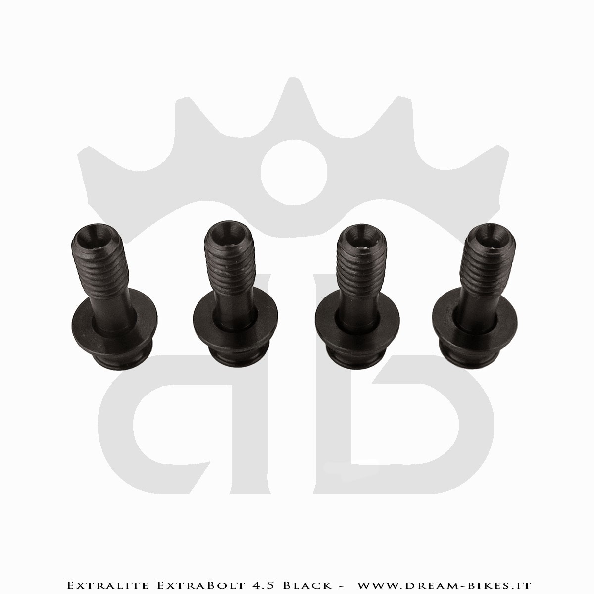 Extralite ExtraBolt 4.5 Viti Pinze Freno Titanio Nere