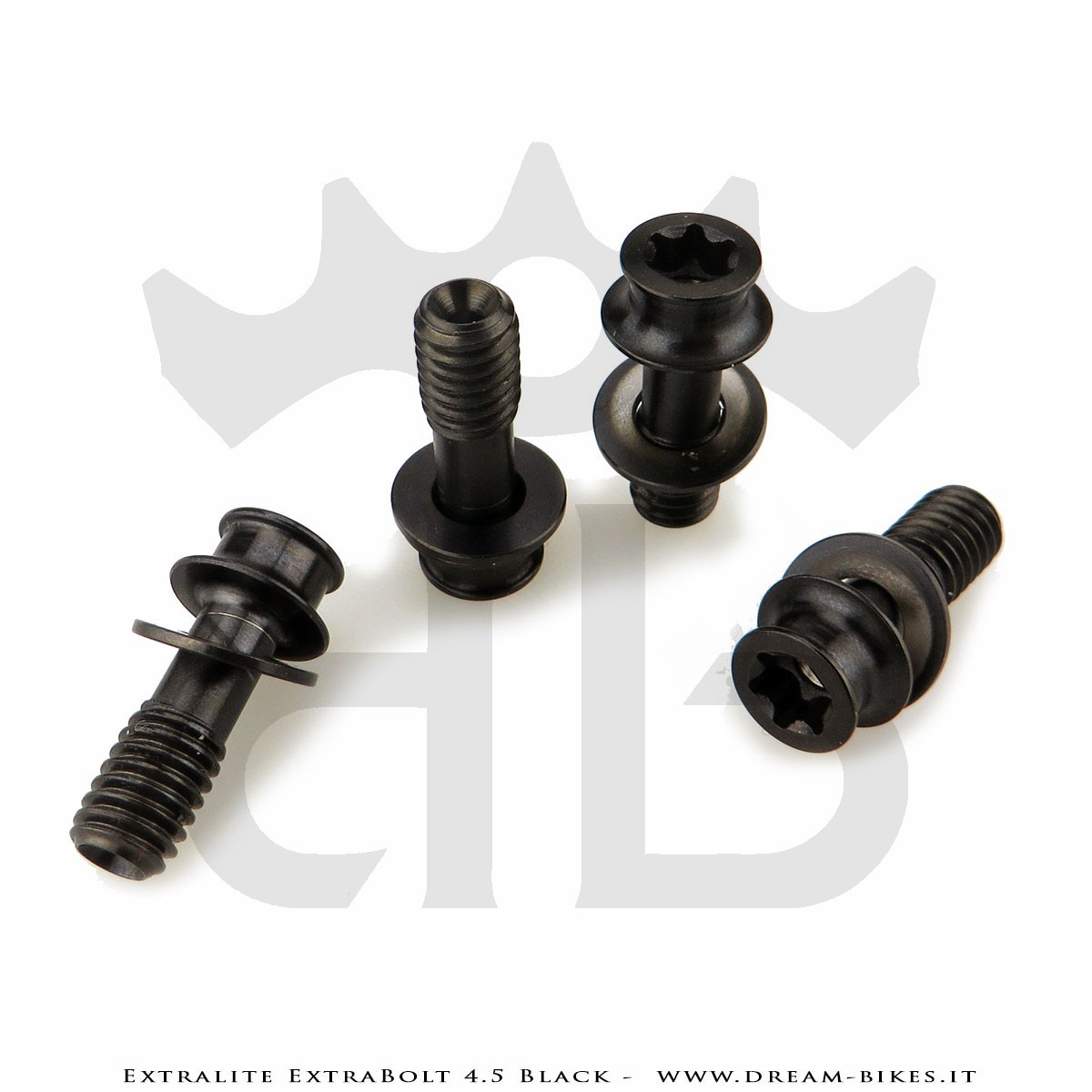 Extralite ExtraBolt 4.5 Viti Pinze Freno Titanio Nere