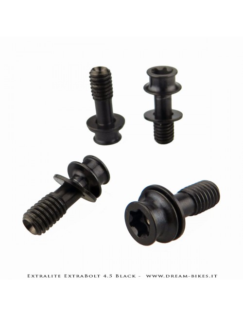 Extralite ExtraBolt 4.5 Viti Pinze Freno Titanio Nere