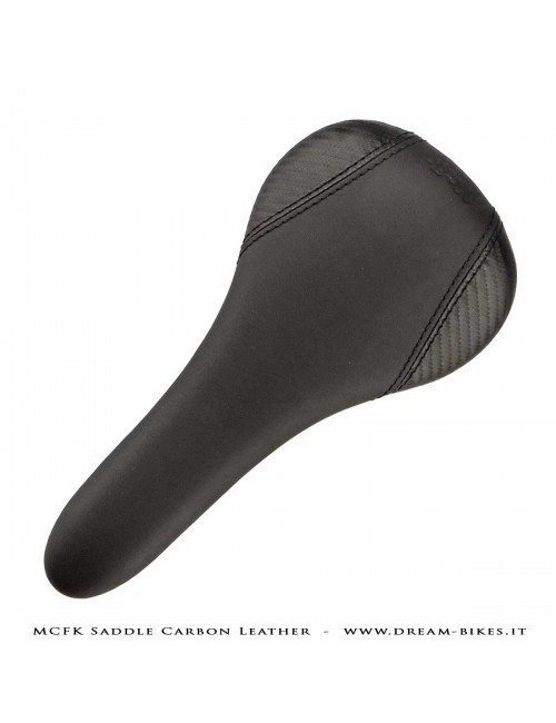 MCFK Sella Carbon Ultraleggera Rivestita in Pelle