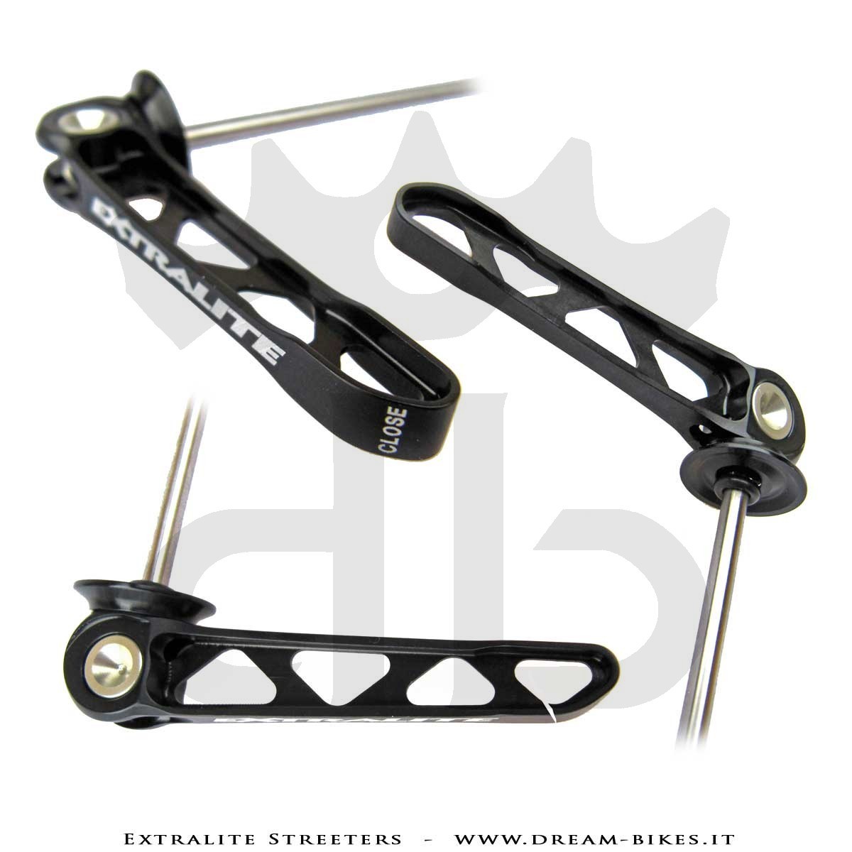 Extralite Streeters Bloccaggi Ruota Ultraleggeri 29 gr.